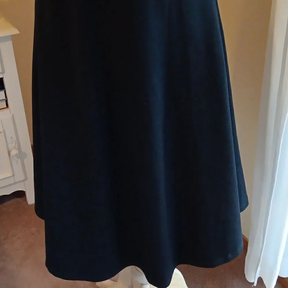 City Chic Black Ponte Dress